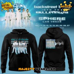 Backstreet Boys x Las Vegas Tour 2025 Special Black Hoodie