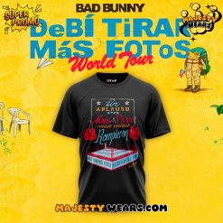 Bad Bunny DeBÍ TiRAR MáS FOToS Black Boxing Tee