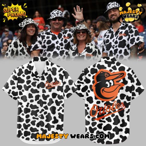 Baltimore Orioles Happy Cow Appreciation Day Special Edition Hawaiian Shirt