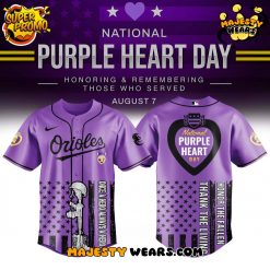 Baltimore Orioles x Purple Heart Day Limited Edition Jersey