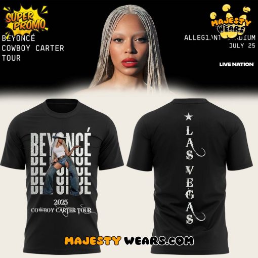 Beyoncé “Cowboy Carter” Tour 2025 T-Shirt – Las Vegas