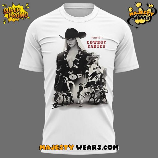 Beyonce x Houston Texans Tour 2025 White T-shirt