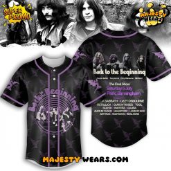 Black Sabbath “Back To The Beginning” 2025 Baseball Jersey