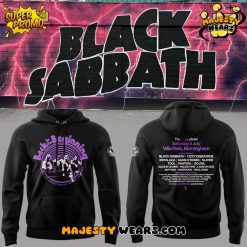 Black Sabbath “Back to the Beginning” 2025 Special Black Hoodie
