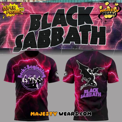 Black Sabbath “Back to the Beginning” 2025 Special Tee