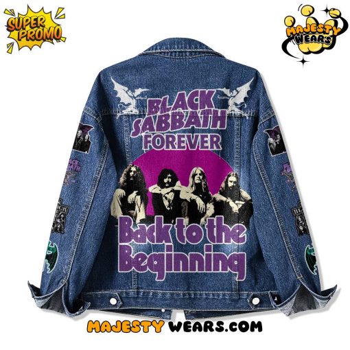 Black Sabbath Band 1968-2025 Denim Jacket