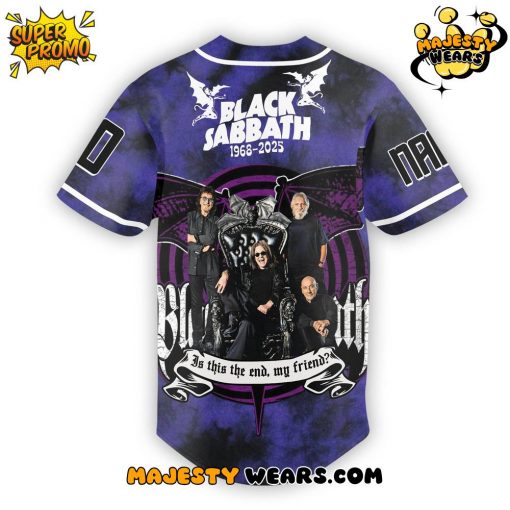 Black Sabbath Band 1968-2025 Limited Edition Jersey