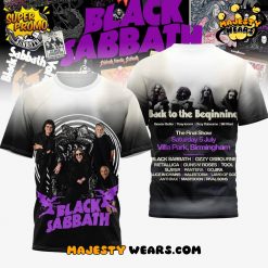 Black Sabbath Band New 2025 T-shirt
