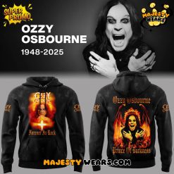 Black Sabbath x Ozzy Osbourne RIP The Prince of Darkness Hoodie