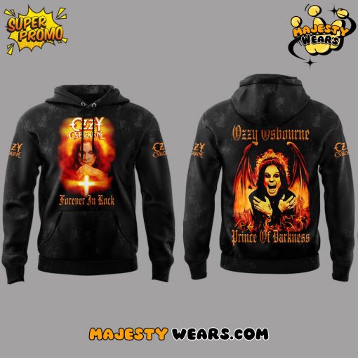 Black Sabbath x Ozzy Osbourne R.I.P The Prince of Darkness Hoodie