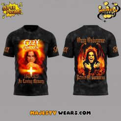 Black Sabbath x Ozzy Osbourne RIP The Prince of Darkness TShirt