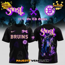 Boston Bruins x Ghost Band World Tour 2025 Shirt