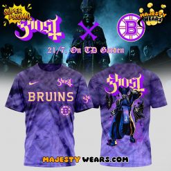 Boston Bruins x Ghost Band World Tour 2025 Shirt