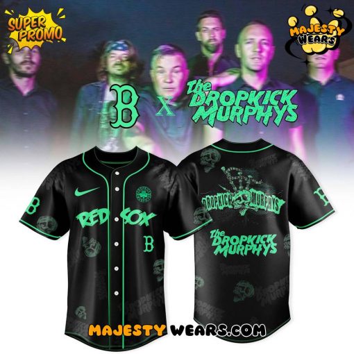 Boston Red Sox x Dropkick Murphys Special Edition Baseball Jersey