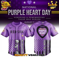 Boston Red Sox x Purple Heart Day Limited Edition Jersey