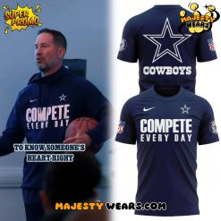 Brian Schottenheimer Dallas Cowboys “Compete Every Day” Tee
