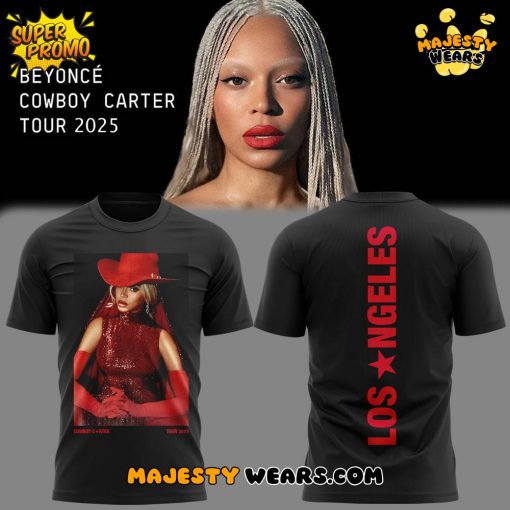 COWBOY CARTER Tour Beyoncé x Los Angeles Limited Edition 2025 T-Shirt