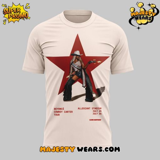 “COWBOY CARTER” Tour Beyonce x Las Vegas Limited Edition 2025 T-Shirt