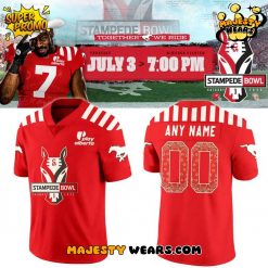 Calgary Stampeders “2025 The Greatest Outdoor Show on Earth” Football Jersey