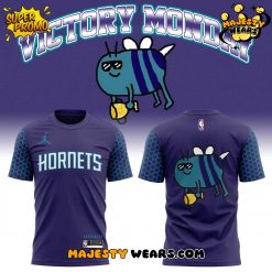 Charlotte Hornets Victory Monday Logo Shirt