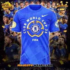 Chelsea FC Champions FIFA Club World Cup 2025 Blue T-Shirt