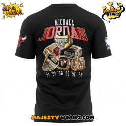 Chicago Bulls x Michael Jordan 2025 Limited Edition Black Tee