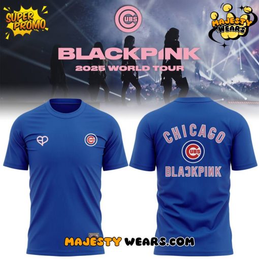 Chicago Cubs x Blackpink Tour 2025 Special Tee