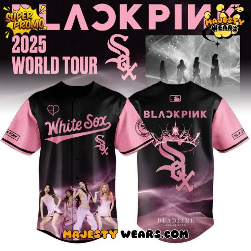 Chicago White Sox x BLACKPINK 2025 World Tour Limited Edition Jersey