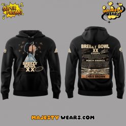 Chris Brown Breezy Bowl XX 2025 Black Hoodie