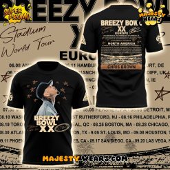 Chris Brown Breezy Bowl XX 2025 Black Tee