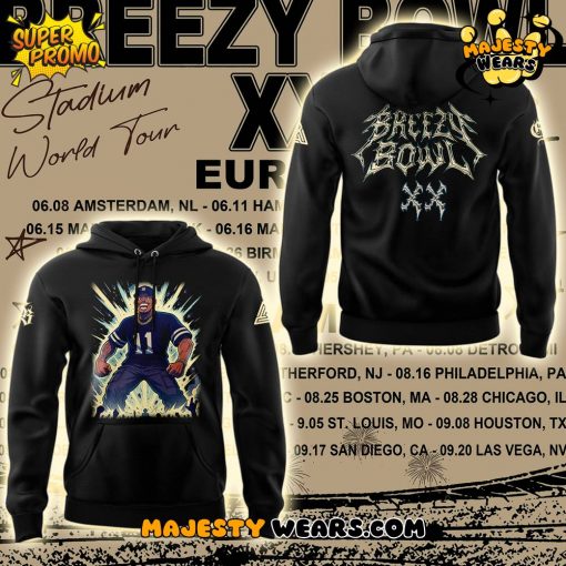 Chris Brown Breezy Bowl XX 2025 Hoodie