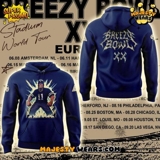 Chris Brown Breezy Bowl XX 2025 Hoodie