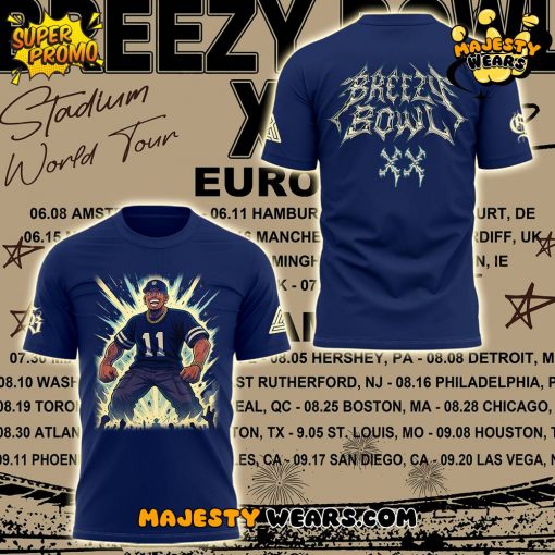 Chris Brown Breezy Bowl XX 2025 T-shirt