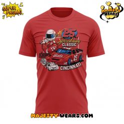 Cincinnati Reds 2025 MLB Speedway Classic T-Shirt – Special Edition