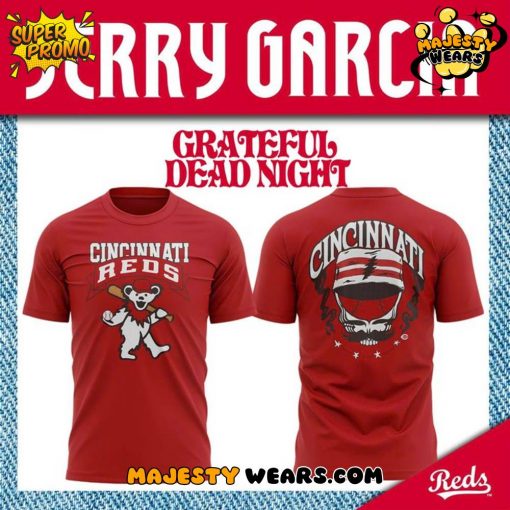 Cincinnati Reds x Grateful Dead Night T-shirt – Special Edition