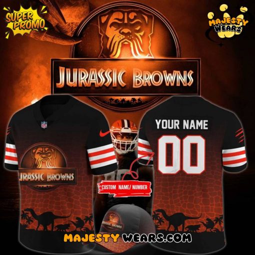Cleveland Browns Jurassic Park 2025 Football Jersey