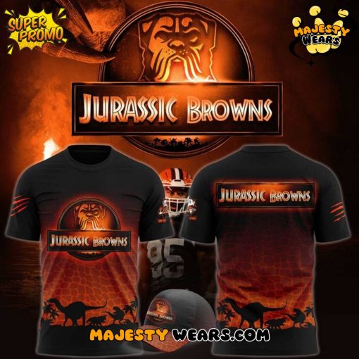 Cleveland Browns Jurassic Park 2025 T-Shirt