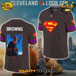 Cleveland Browns x Superman Limited Edition Football Jersey