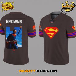 Cleveland Browns x Superman Limited Edition Football Jersey