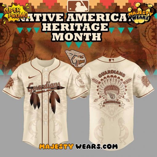 Cleveland Guardians “Native American Heritage Month” Jersey