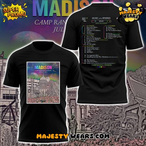 Coldplay “CpMadison Concert” Limited Edition T-Shirt