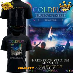 Coldplay Music of the Spheres World Tour 2025 Shirt