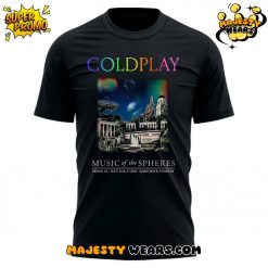 Coldplay Music of the Spheres World Tour 2025 Shirt