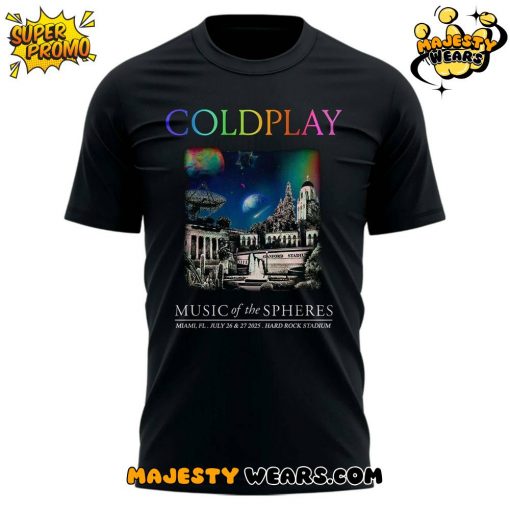Coldplay Music of the Spheres World Tour 2025 Shirt