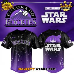 Colorado Rockies x Star Wars Night 2025 Baseball Jersey