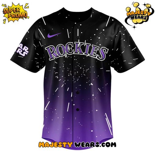 Colorado Rockies x Star Wars Night 2025 Baseball Jersey
