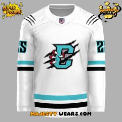 Columbus River Dragons New 2025 White Hockey Jersey