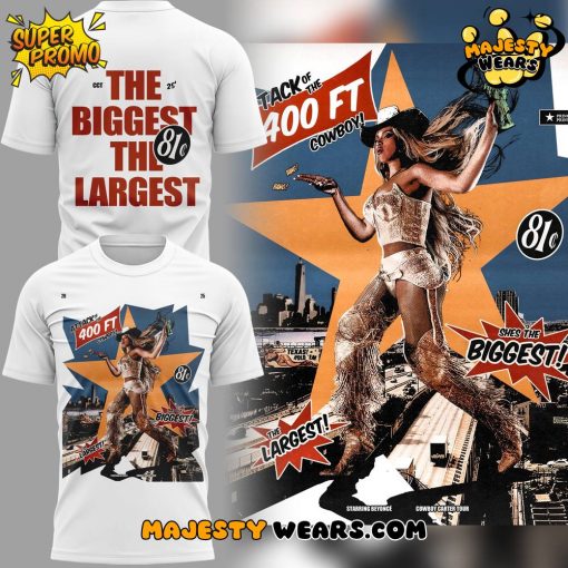 Cowboy Carter x Beyoncé “Attack of the 400ft Cowboy” Limited Edition T-Shirt