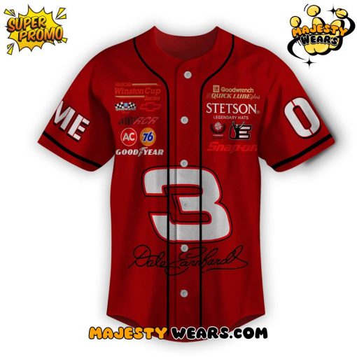 Dale Earnhardt “Raise Hell, Praise Dale” Baseball Jersey