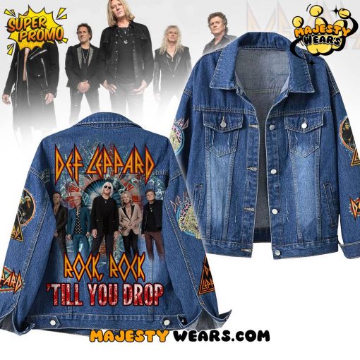 Def Leppard “THE WORLD TOUR 2025” Denim Jacket